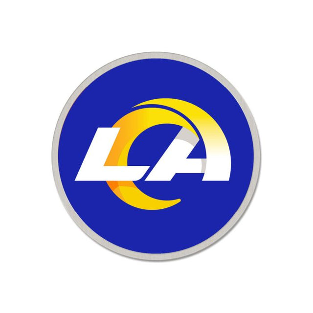 Tarjeta de joyería con pin de colección de Los Angeles Rams