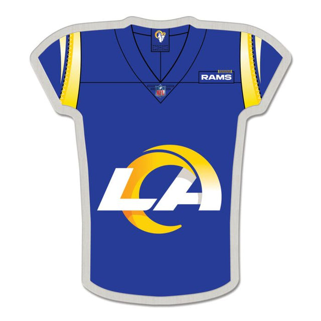 Tarjeta de joyería con pin de colección de Los Angeles Rams