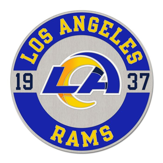 Los Angeles Rams Established Collector Enamel Pin Jewelry Card