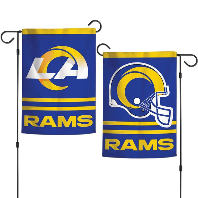 Los Angeles Rams Garden Flags 2 sided 12.5" x 18"