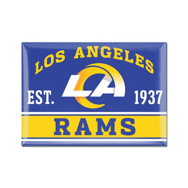 Los Angeles Rams Metal Magnet 2.5" x 3.5"