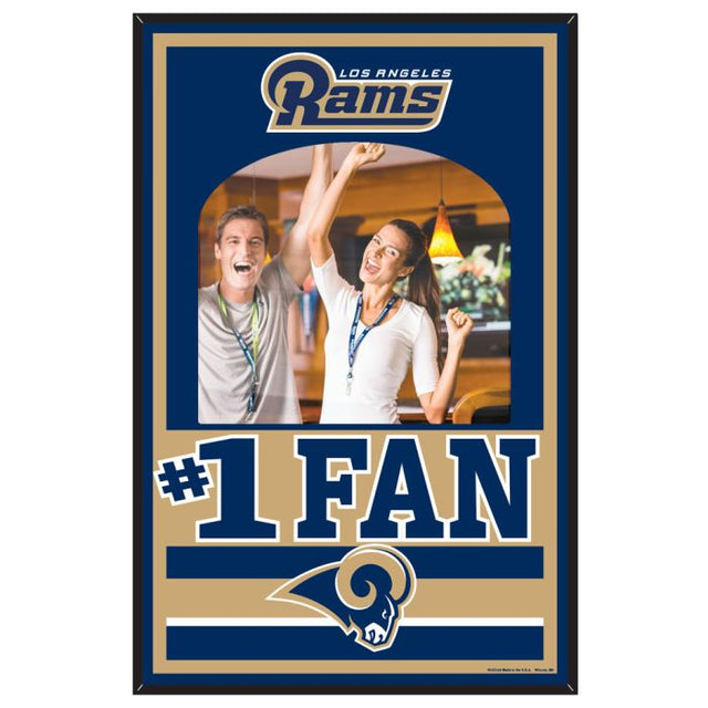 Los Angeles Rams Mirror Wood Sign