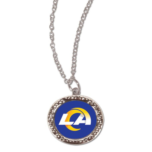 Los Angeles Rams Necklace w/Charm Jewelry Card