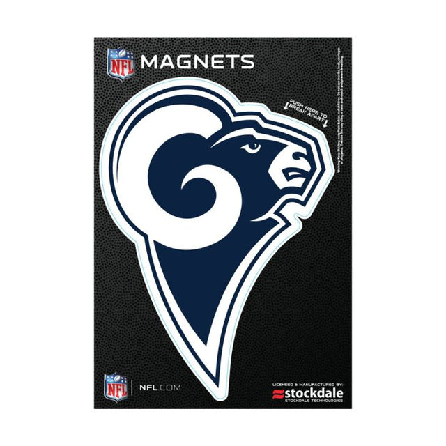Imanes para exteriores de Los Angeles Rams de 3" x 5"