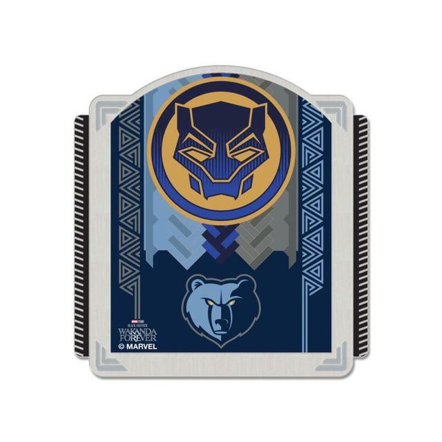 Tarjeta de joyería con pin de colección de MARVEL de Memphis Grizzlies/Marvel (c) 2022