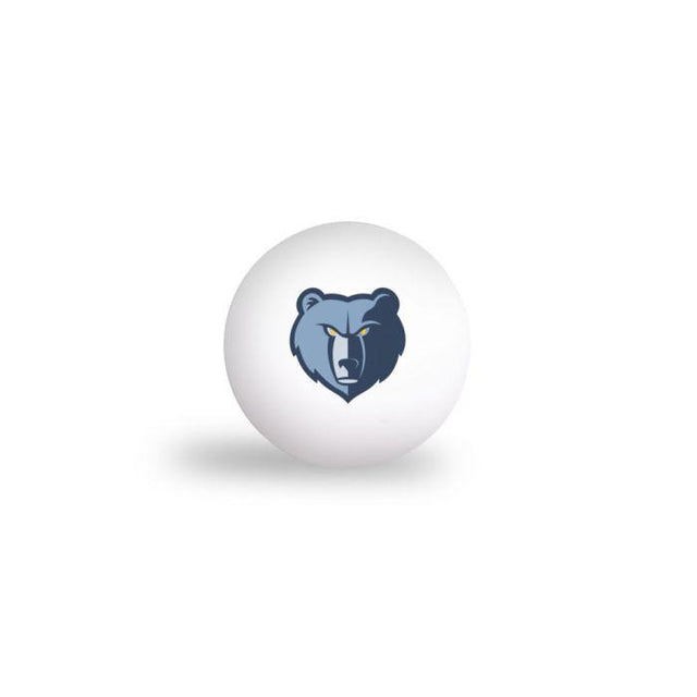 Pelotas de ping pong de los Memphis Grizzlies (paquete de 6)