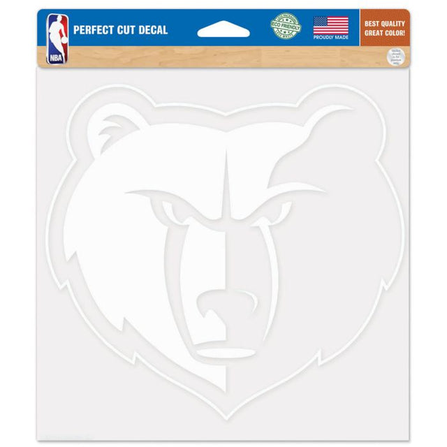 Calcomanías de corte perfecto de los Memphis Grizzlies de 8" x 8"