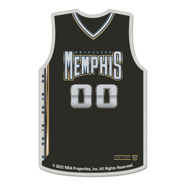 Tarjeta de joyería con pin de colección de la ciudad de Memphis Grizzlies