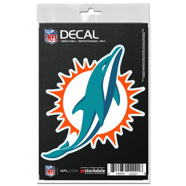 Miami Dolphins All Surface Decals 3" x 5"