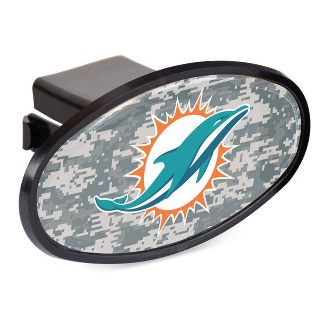 Miami Dolphins CAMO Oval 2" Hitch Receiver