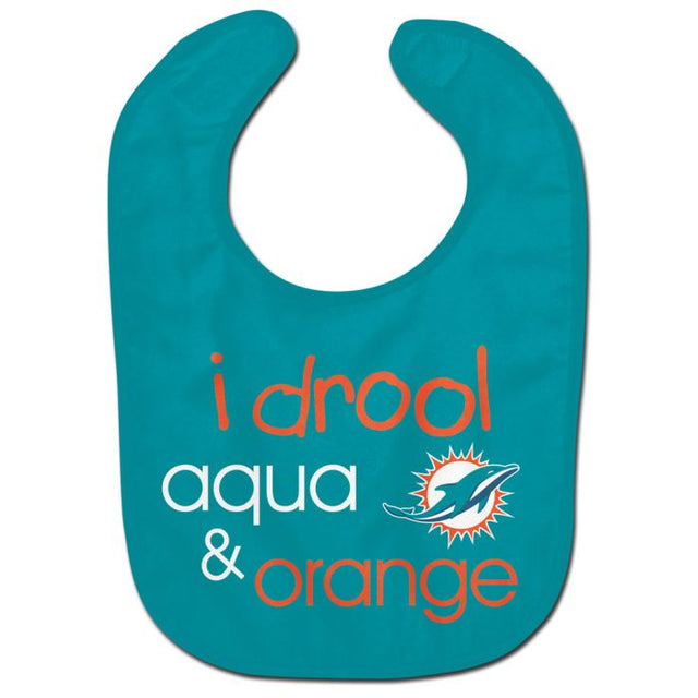Babero All Pro Drool de los Miami Dolphins para bebé