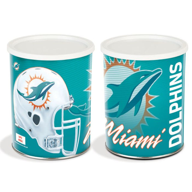 Miami Dolphins Gift Tin 1 Gallon