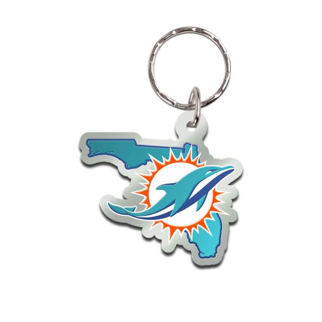 Llavero de los Miami Dolphins de forma libre