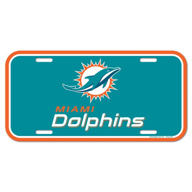 Miami Dolphins License Plate