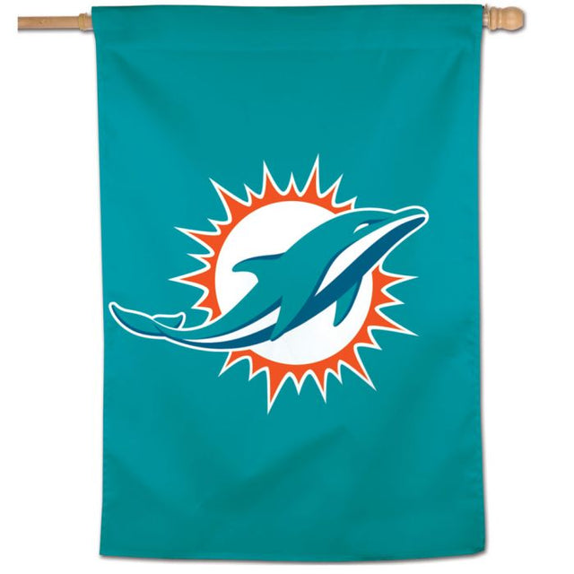 Miami Dolphins Logo Vertical Flag 28" x 40"