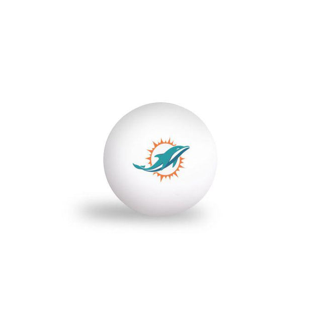Miami Dolphins PING PONG BALLS - 6 pack