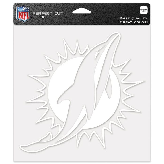 Miami Dolphins Perfect Cut Decals 8" x 8"