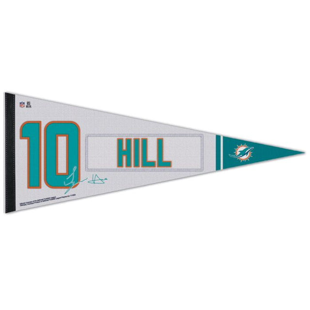 Miami Dolphins Premium Pennant 12" x 30" Tyreek Hill