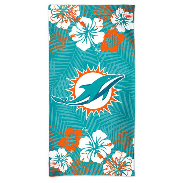 Toalla de playa Spectra de los Miami Dolphins de 30" x 60"