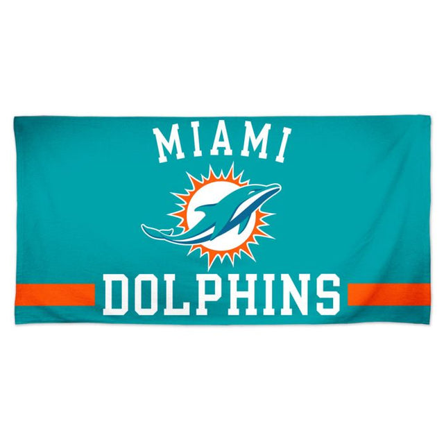 Toalla de playa Spectra de los Miami Dolphins de 30" x 60"