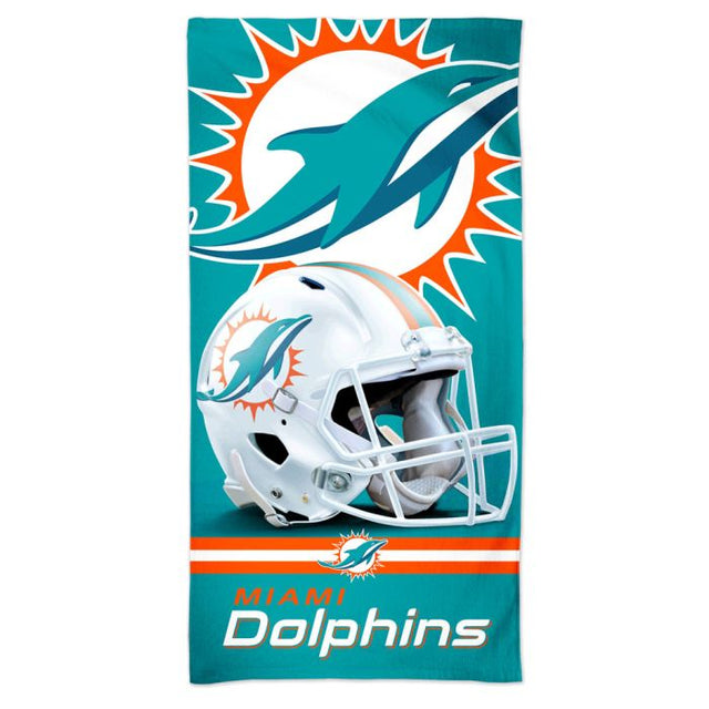 Toalla de playa Spectra de los Miami Dolphins de 30" x 60"