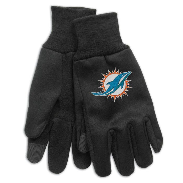 Guantes tecnológicos Miami Dolphins de 9 oz.