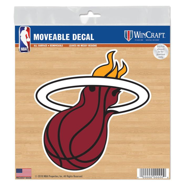 Miami Heat All Surface Decal 6" x 6"