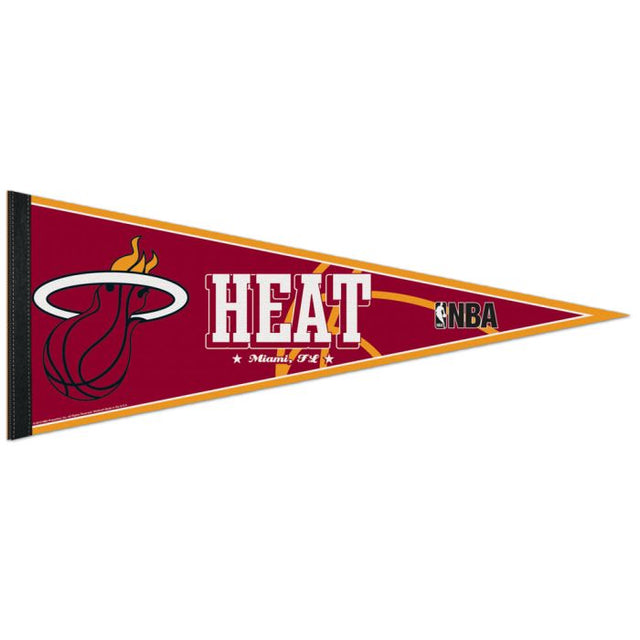 Miami Heat Classic Pennant, carded 12" x 30"