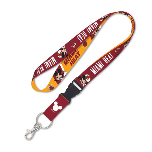 Miami Heat / Disney Lanyard w/detachable buckle 1"