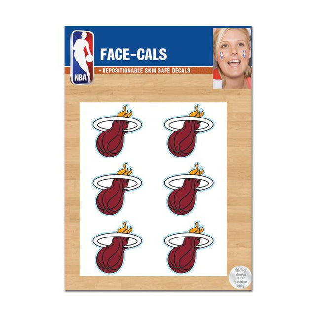 Miami Heat Face Cals