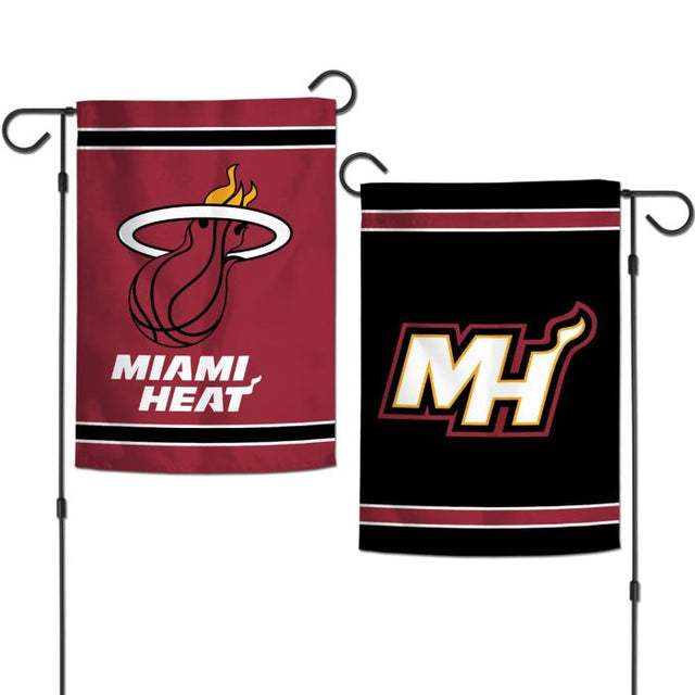 Miami Heat Garden Flags 2 sided 12.5" x 18"