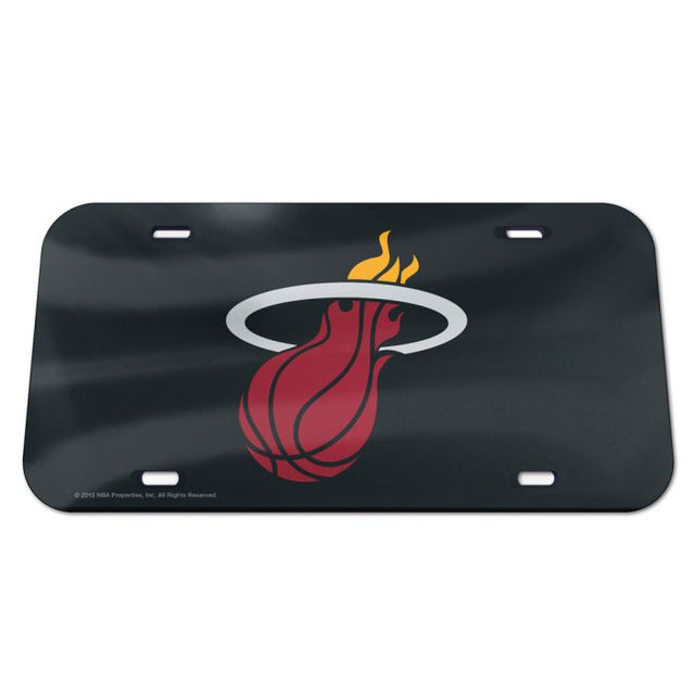 Miami Heat LOGO Specialty Acrylic License Plate