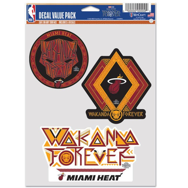 Miami Heat / Marvel (c) 2022 MARVEL Multi Use 3 FAN PACK