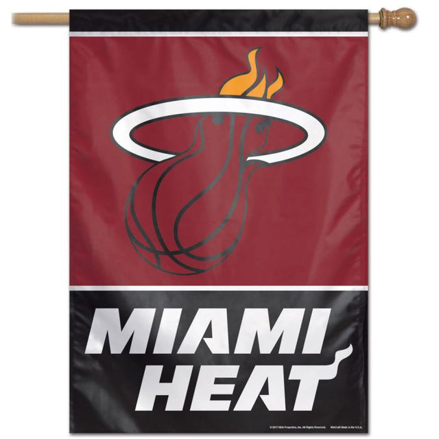 Miami Heat Vertical Flag 28" x 40"