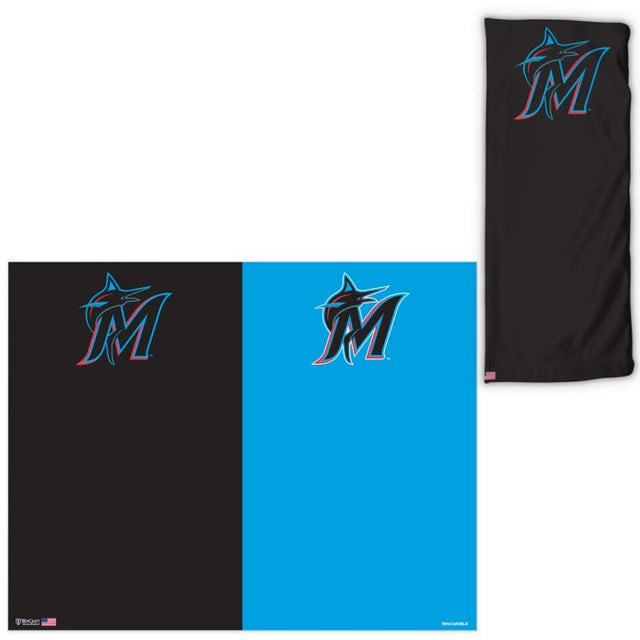 Envolturas para fanáticos de dos colores de los Miami Marlins