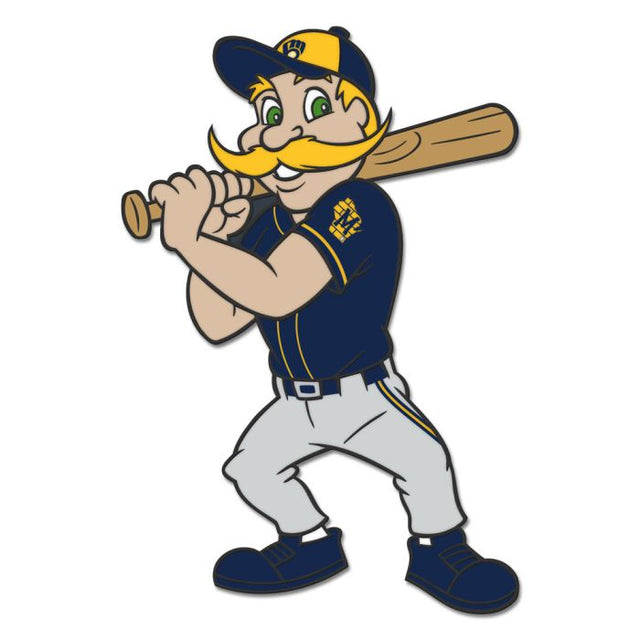 Milwaukee Brewers Collector Enamel Pin Jewelry Card