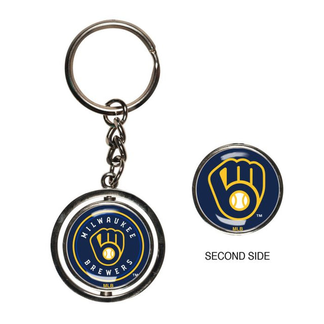Milwaukee Brewers Spinner Key Ring