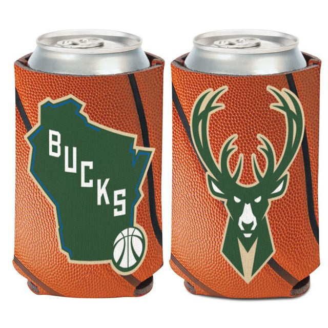 Enfriador de latas Milwaukee Bucks de 12 oz.