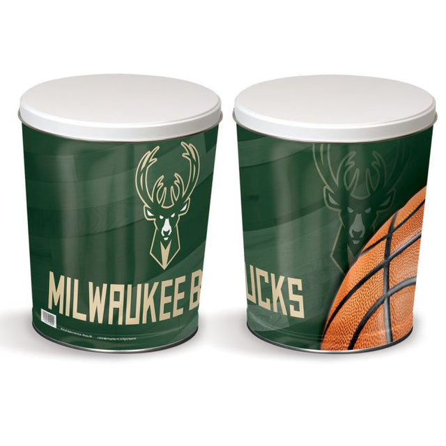 Lata de regalo cónica de los Milwaukee Bucks de 3 galones