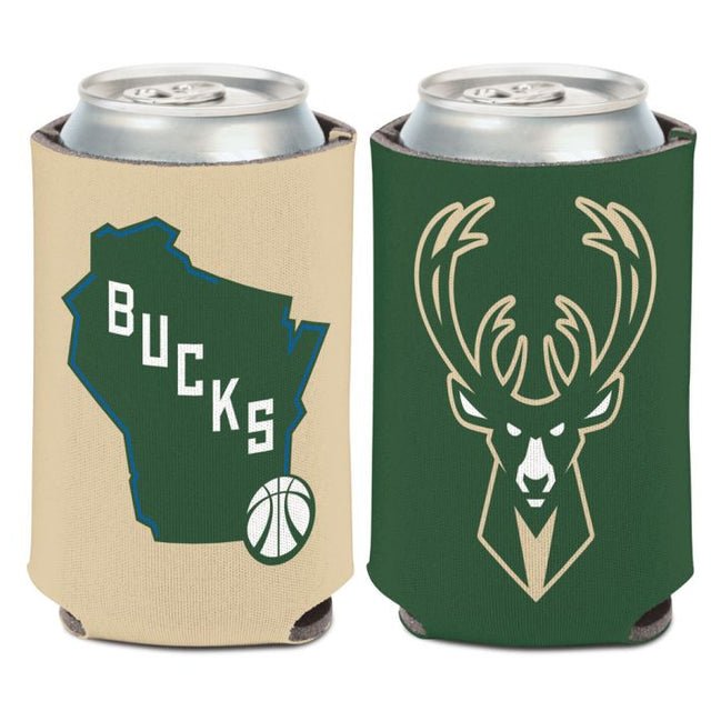 Enfriador de lata STATE de Milwaukee Bucks, 12 oz.