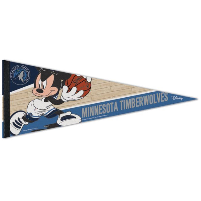 Banderín premium de Minnesota Timberwolves/Disney de 30 x 76 cm