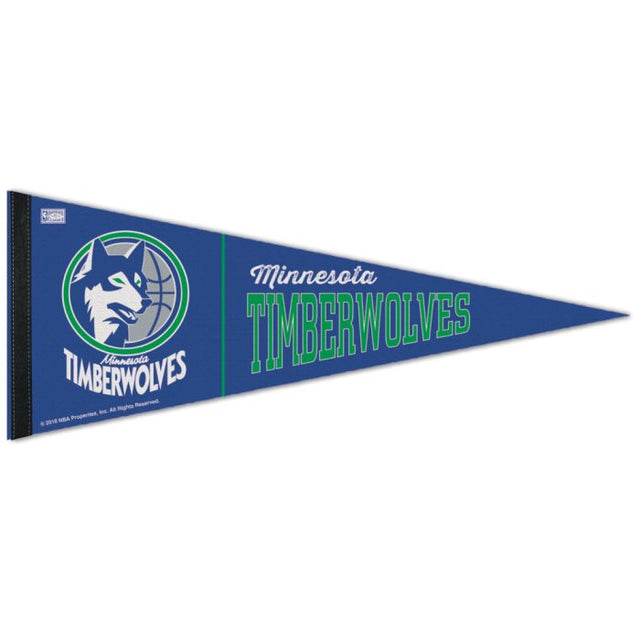 Banderín premium de Minnesota Timberwolves/Hardwoods HARDWOOD CLASSIC de 12" x 30"