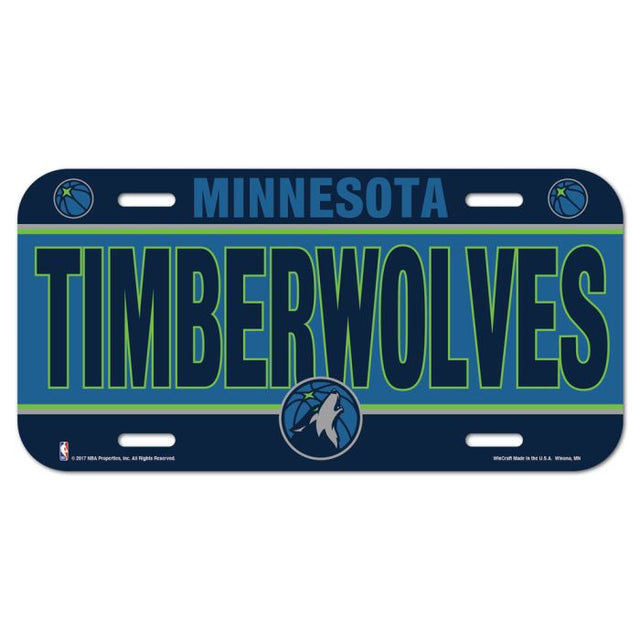 Matrícula de los Minnesota Timberwolves