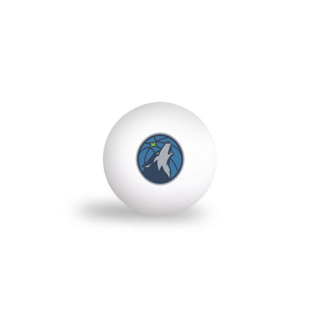 Pelotas de ping pong de Minnesota Timberwolves (paquete de 6)