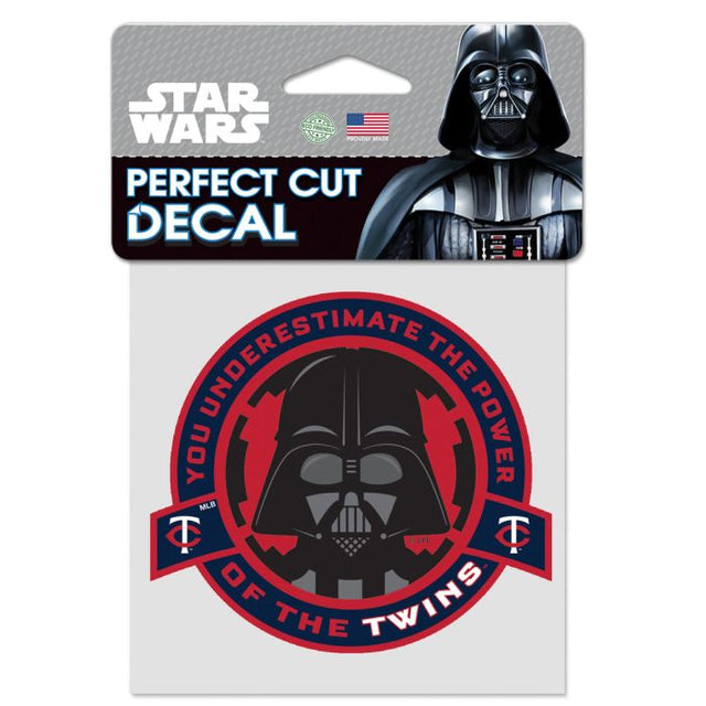 Minnesota Twins Perfect Cut Color Decal 4" x 4"