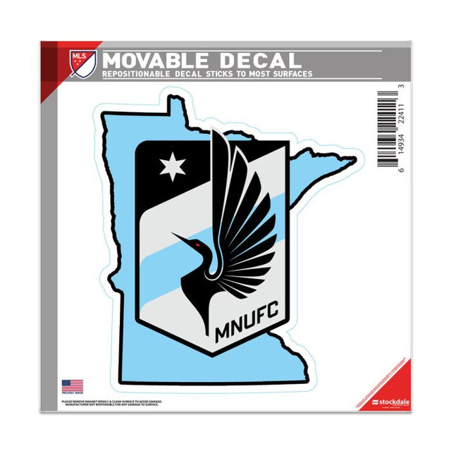 Minnesota United FC All Surface Decal 6" x 6"