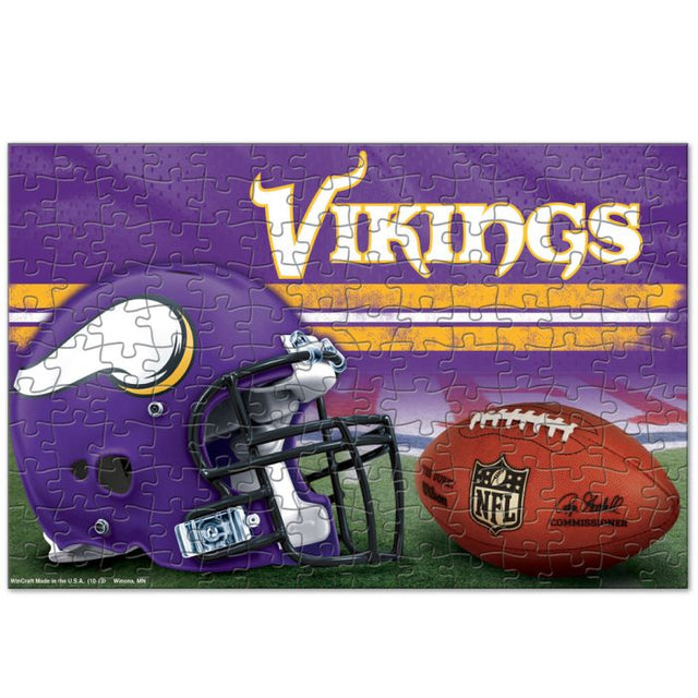 Rompecabezas de 150 piezas de los Minnesota Vikings en caja