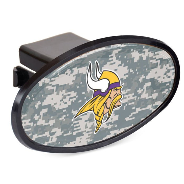 Receptor de enganche ovalado de 2" CAMO de Minnesota Vikings