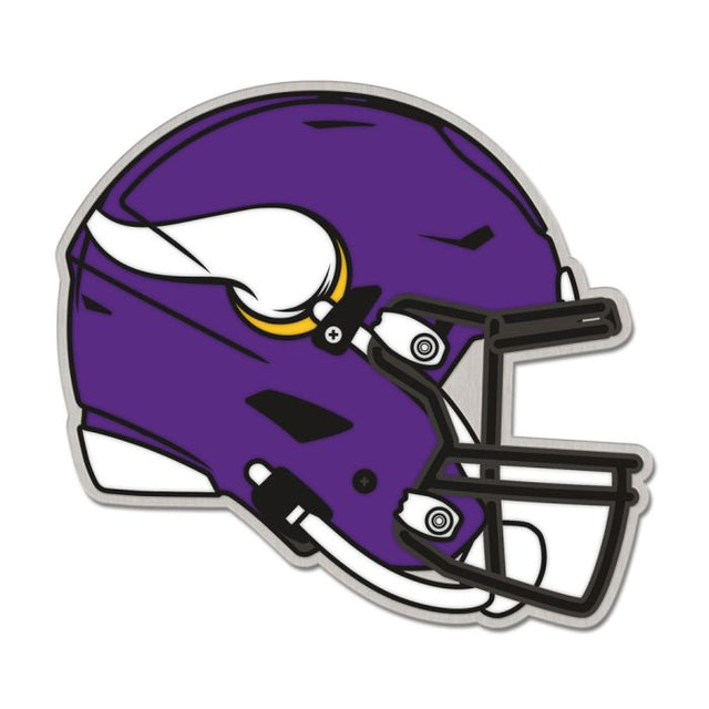 Tarjeta de joyería con pin esmaltado de colección de los Minnesota Vikings