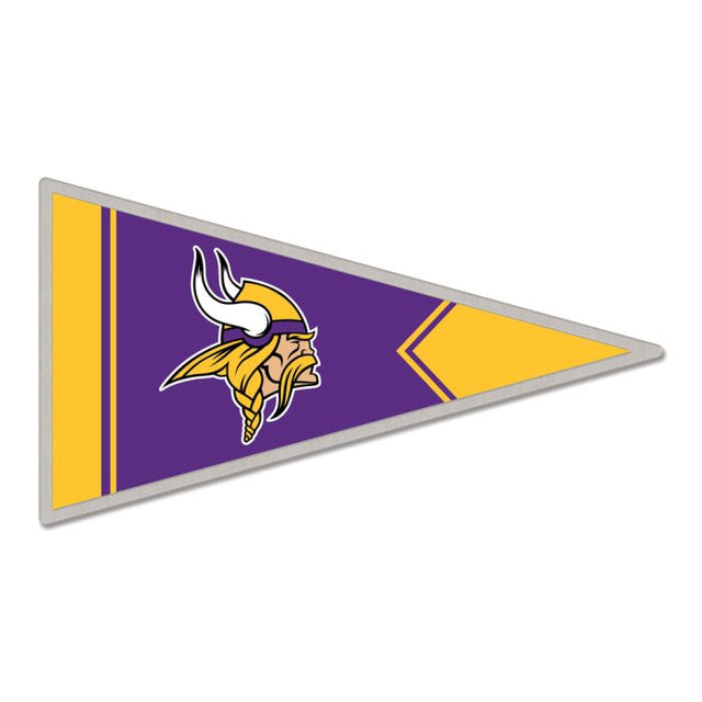 Tarjeta de joyería con pin de colección de los Minnesota Vikings